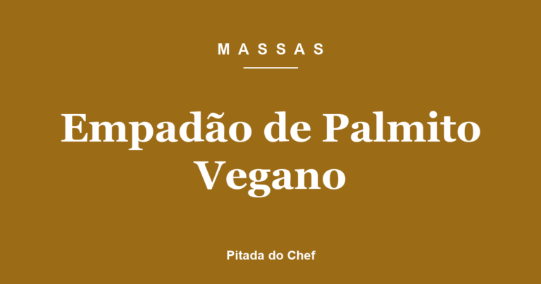 Empadão de Palmito Vegano