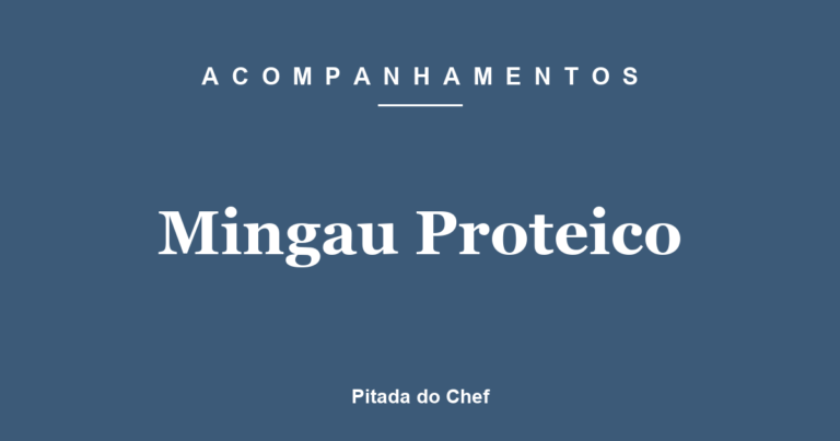 Mingau Proteico