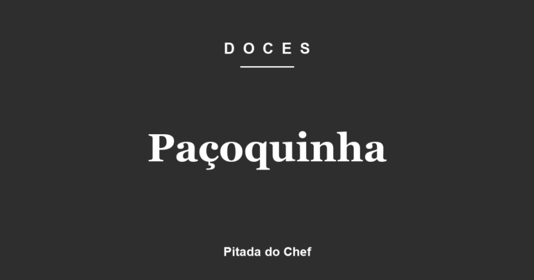 Paçoquinha