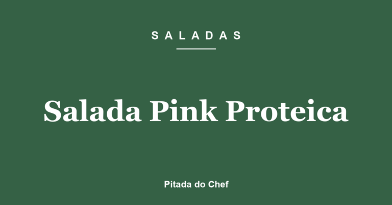 Salada Pink Proteica