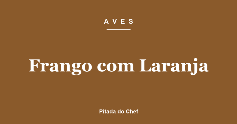 Frango com Laranja