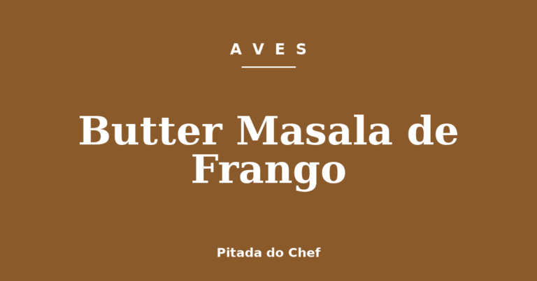 Butter Masala de Frango
