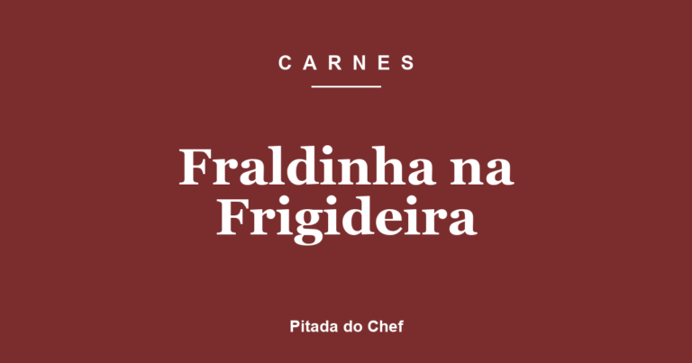Fraldinha na Frigideira