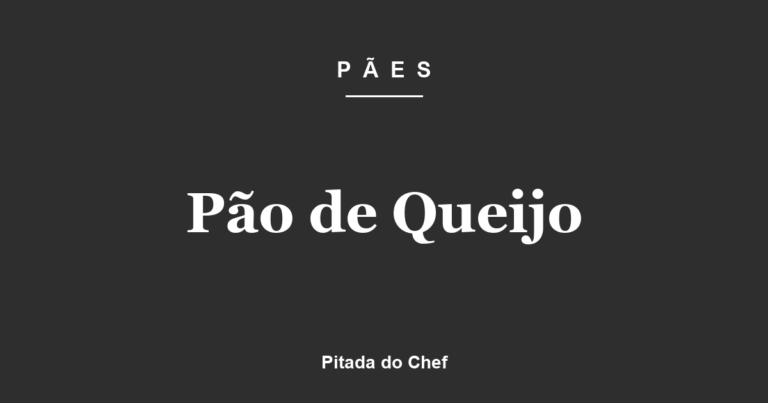 Pão de Queijo