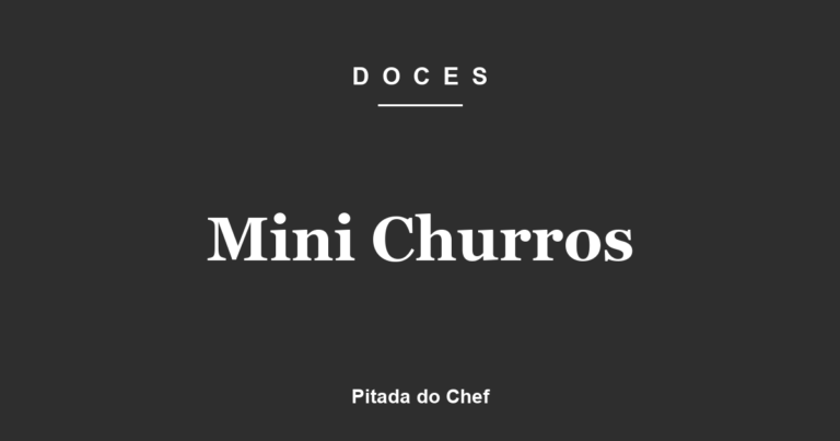 Mini Churros