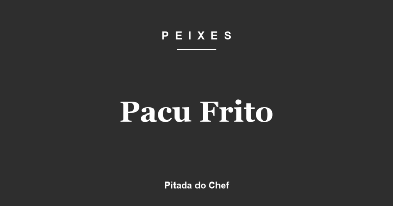 Pacu Frito