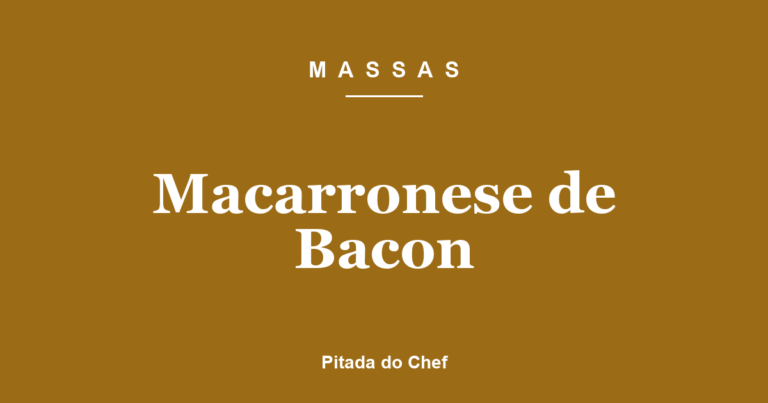 Macarronese de Bacon