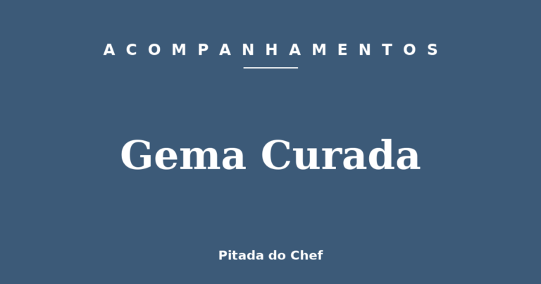 Gema Curada