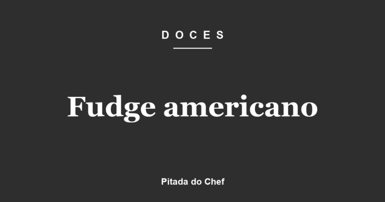 Fudge americano