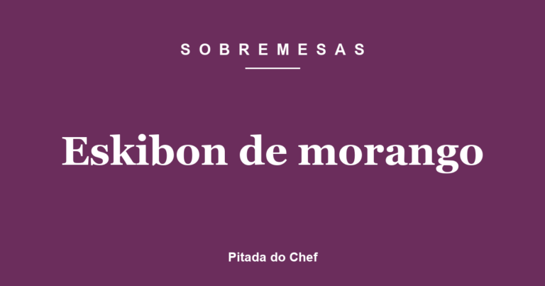Eskibon de morango