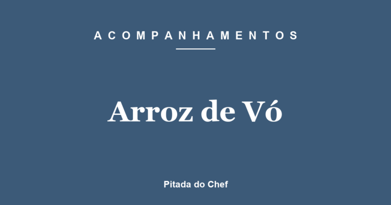 Arroz de Vó