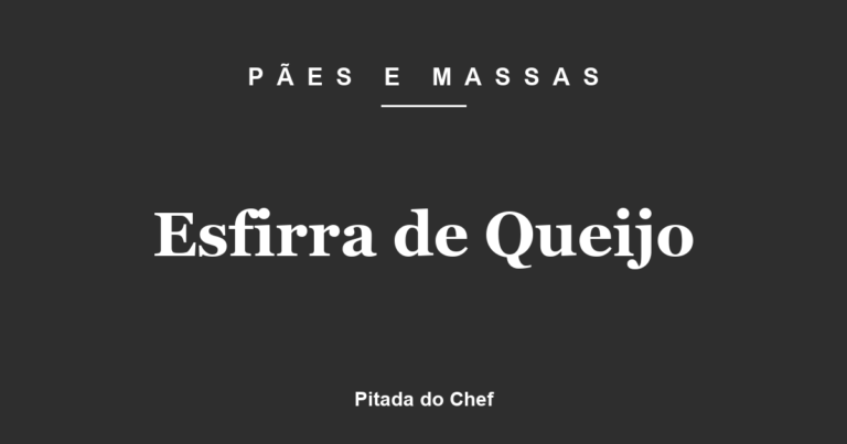Esfirra de Queijo