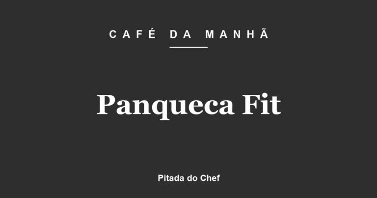 Panqueca Fit