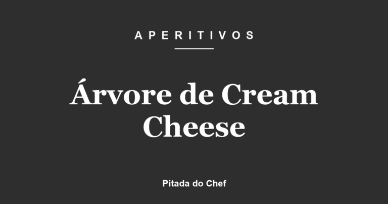 Árvore de Cream Cheese
