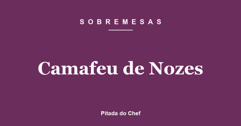 Camafeu de Nozes