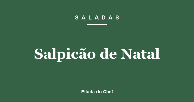 Salpicão de Natal
