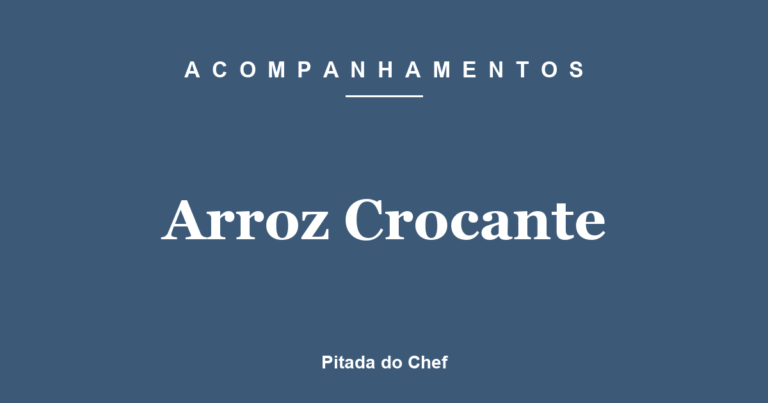 Arroz Crocante