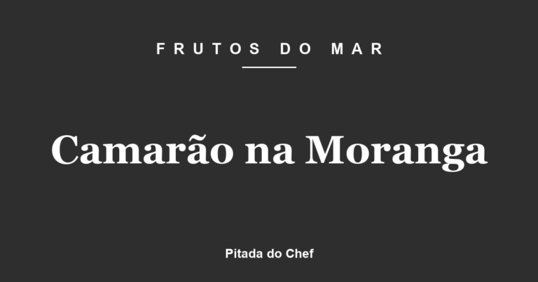 Camarão na Moranga