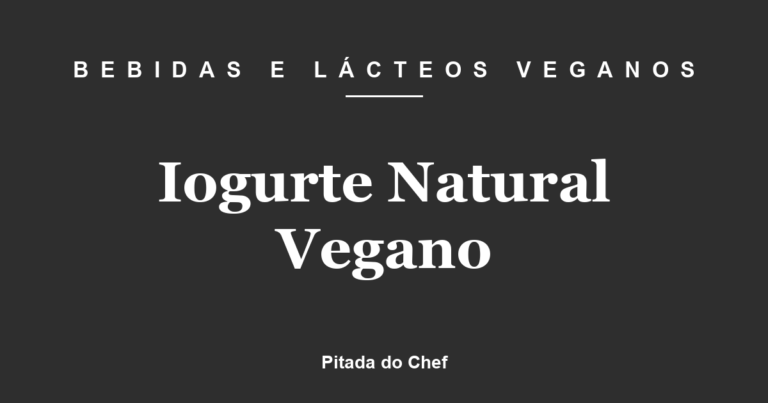 Iogurte Natural Vegano