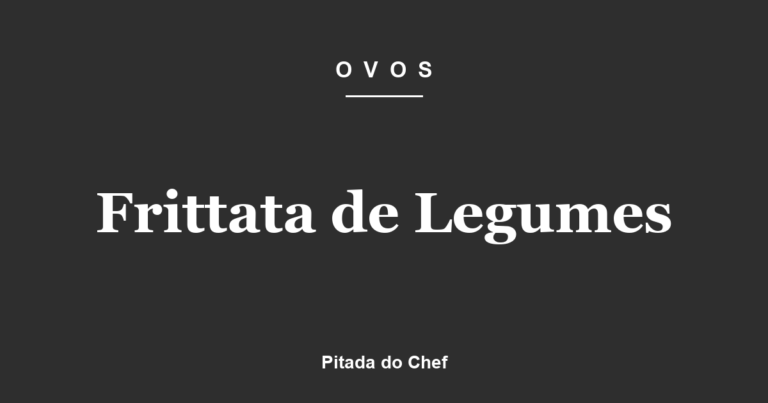 Frittata de Legumes