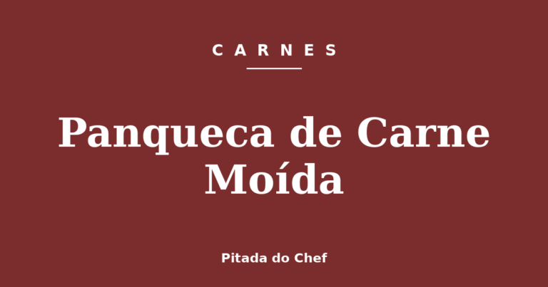 Panqueca de Carne Moída