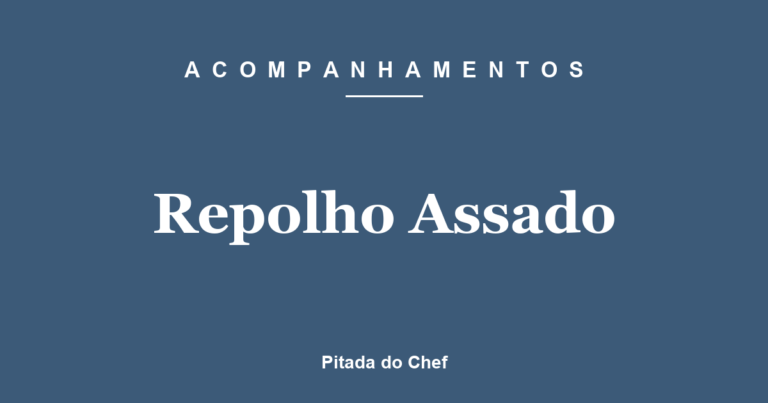 Repolho Assado