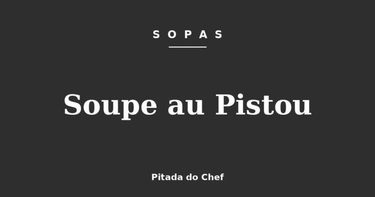 Soupe au Pistou