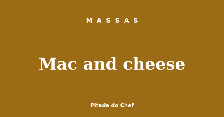 Mac and cheese