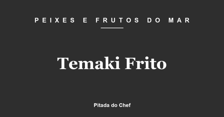 Temaki Frito