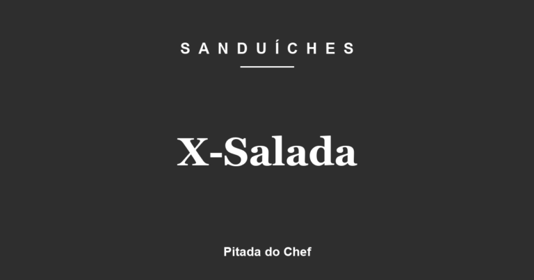 X-Salada