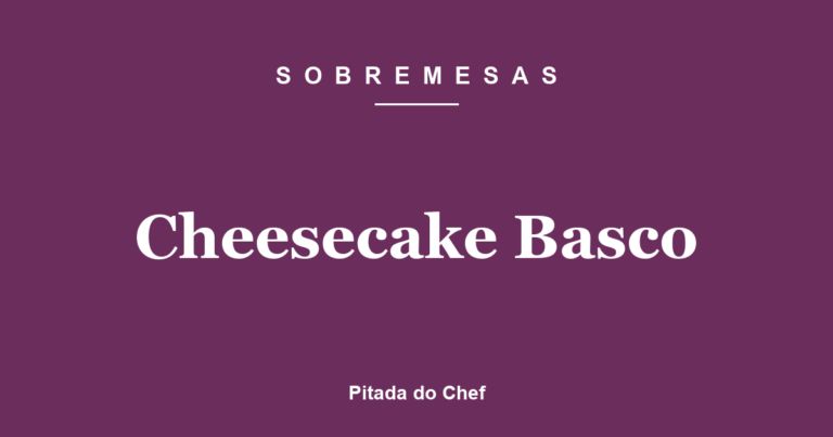 Cheesecake Basco