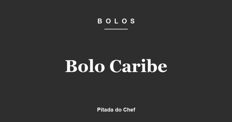 Bolo Caribe