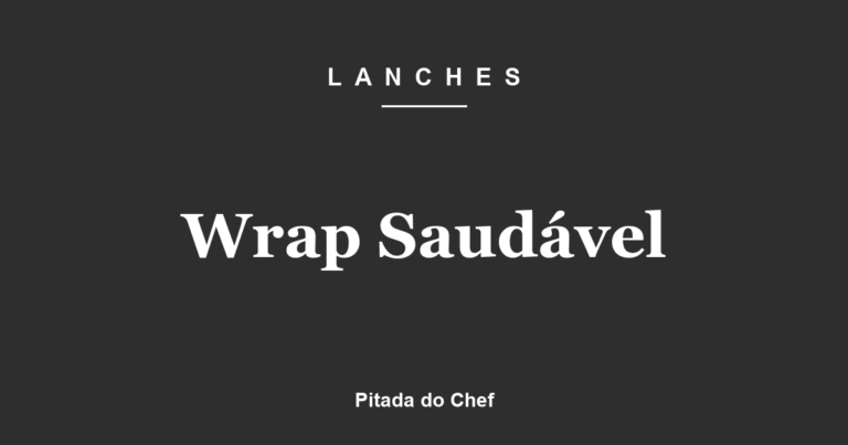 Wrap Saudável