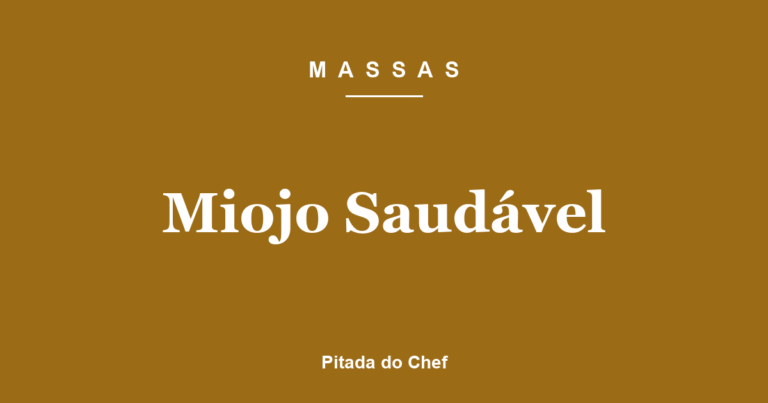 Miojo Saudável