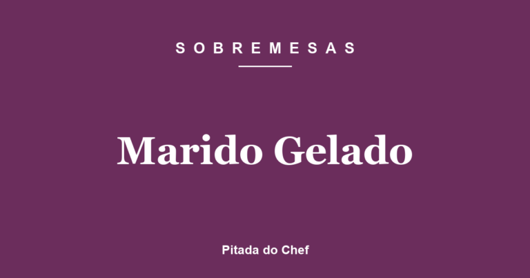 Marido Gelado