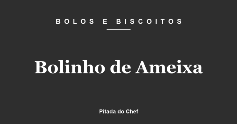 Bolinho de Ameixa