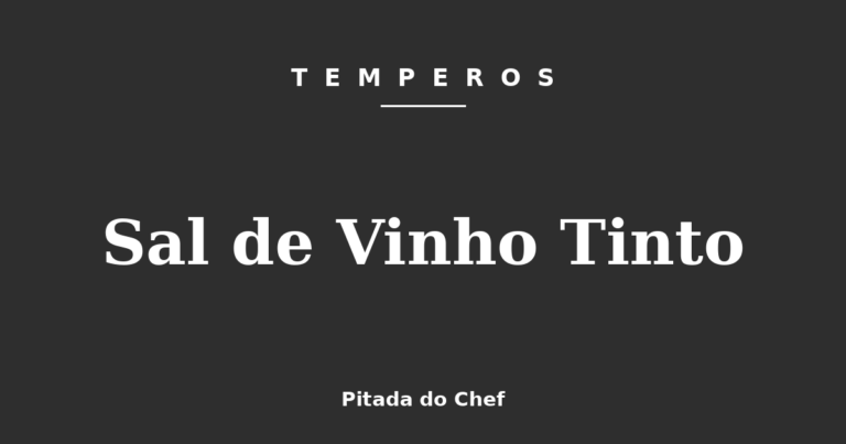 Sal de Vinho Tinto