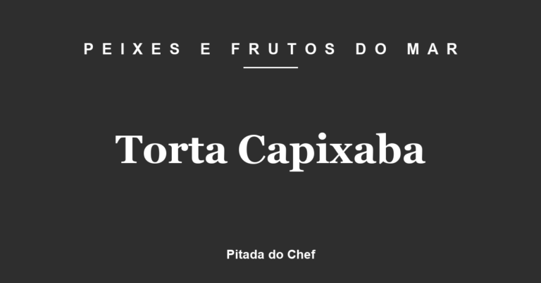 Torta Capixaba