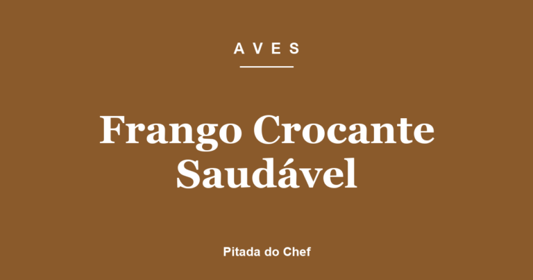 Frango Crocante Saudável