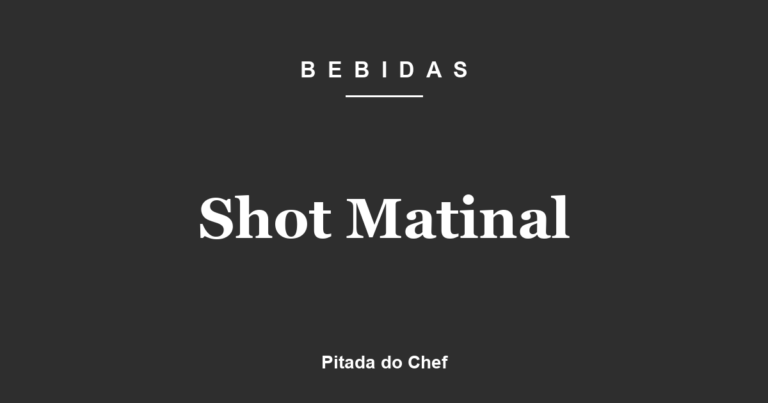 Shot Matinal