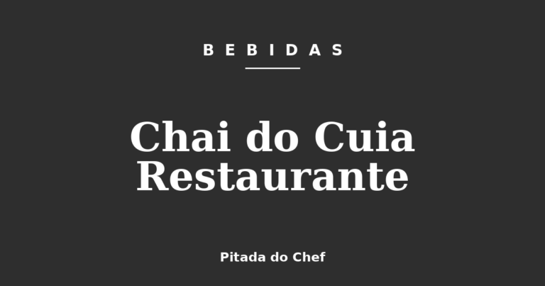 Chai do Cuia Restaurante