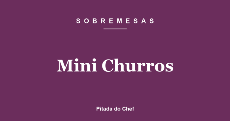 Mini Churros