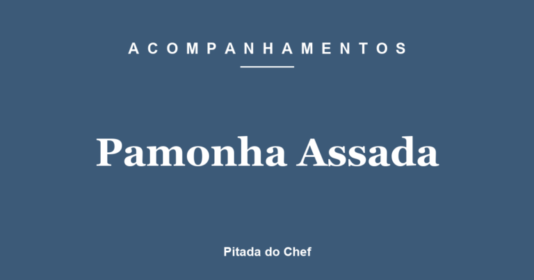 Pamonha Assada