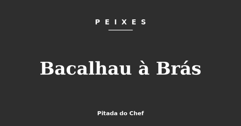 Bacalhau à Brás