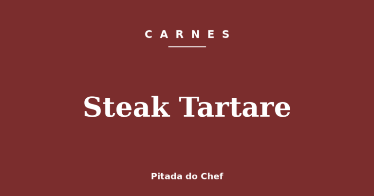 Steak Tartare