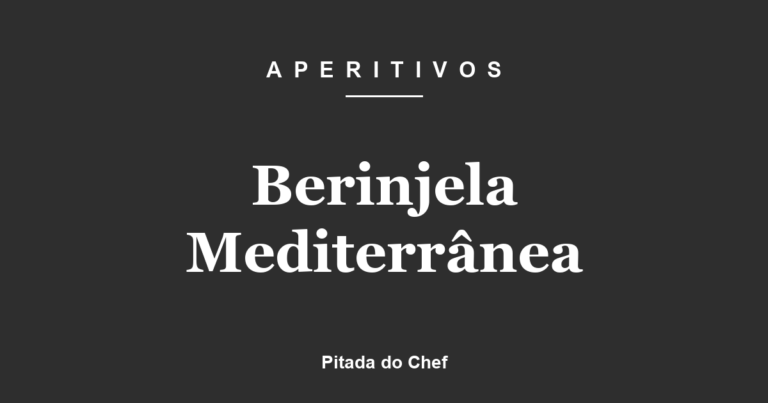 Berinjela Mediterrânea