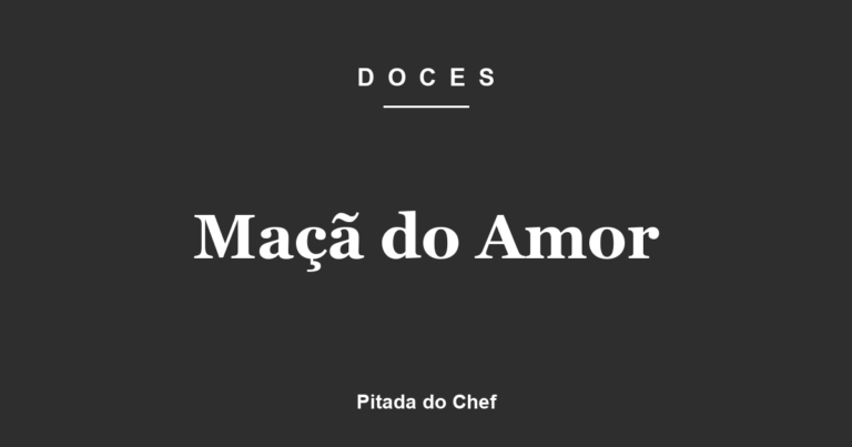 Maçã do Amor