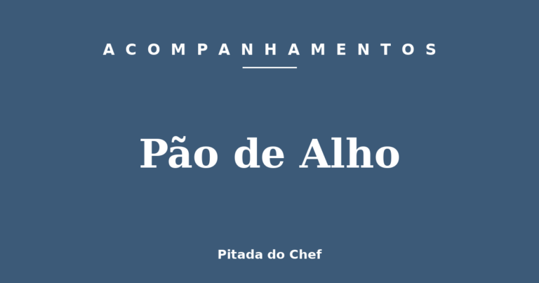 Pão de Alho