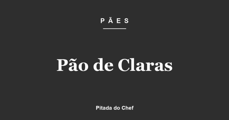 Pão de Claras