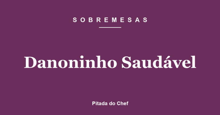 Danoninho Saudável